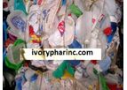 Plastic milk bottles bale - Model HDPE scrap for sale - Baled High-Density Polyethylene (HDPE) Bottle Scrap Sale, Supplier
