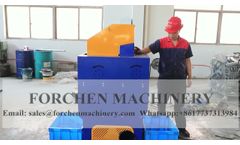 Hot Sale Home Use Single Phase Copper Cable Granulator - Video