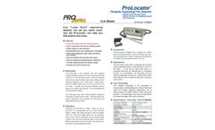ProLocator - Handheld Air Sampling Fire Detection System - CutSheet