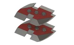 Dipperfox - 400 mm Toothed Blade Set for DF SC600