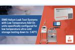 LDA Helium Leak Detection SIMS 1915+ - Video
