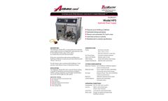 TestMaster - Model HPS - Hydraulic Power Supply Device for Hydrostatic Testing - Brochure