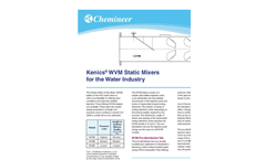 Kenics WVM Static Mixers Brochure