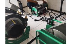MM-TECH - Model SWT-V14H - 6 Inch Hdpe Tube Hydraulic Butt Welder Fusion Machine 6.25 Kw
