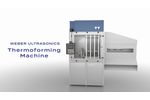 Weber Ultrasonics Thermoforming Machine for protective masks - Video