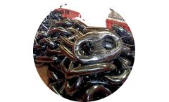 CSAC - Model Anchor Chain - diameter 58mm for Aquaculture