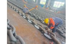 CSAC - Model R3-73mm - Mooring Chain used in Deep Sea Aquaculture