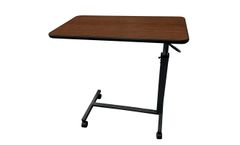 Model Mahogany - Overbed Table with Wheels