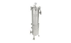 Single Bag Filter Housing