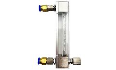 Huato - Model LZB-DK Series - Glass Rotor Flowmeter