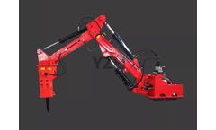 YZH - Model D300 - Foldable Hydraulic Pedestal Boom Crane