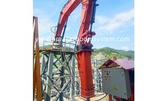 YZH - Model WHD1000 - YZH static pedestal breaker boom