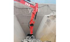 YZH - Model WHC860 - Pedestal Rock Breaker Boom System