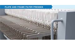 Plate and Frame Filter Presses