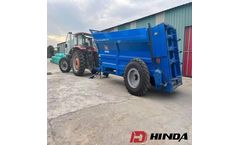 Double-axis Vertical Auger Manure Spreader