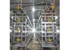 Silver Star - Model H4L192/A4L160/H4B208 - Q235 Poultry Farm Cage