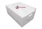 Long Cycle Life Lithium Battery Backup Units For Solar Powered Mobile Surveillance Trailers