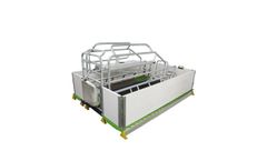 Kemiwo - Round Tube European Farrowing Crate