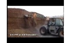 Fritsch Forage Facer on a telehandler - Video