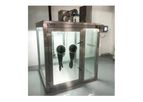 Huanyi - 3m³ Air Purifier Performance CCM Test Chamber (glass version)