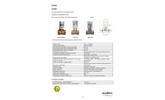 Maros - Model FLUXA - Streamlined Valves  - Brochure