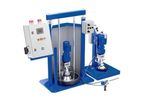 Model PasteFlow 200 - High-Level Machine for Dispensing Beads of High-Viscosity Material Directly from 200 Lt Drums