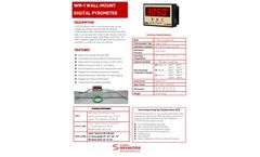 SYSCON - Model WM-1 - Wall-Mount Pyrometer - Brochure