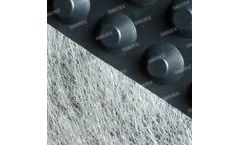 Griltex - Model GXP DREN - Insulation and Drainage Membrane