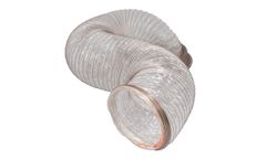 Abatement Technologies - Model H2020-12-4 - Clear Mylar Flex Duct