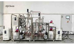 Hjchem - Automated PLC Control Thin Film Short Path Fractional Distillation