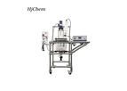 Hjchem - Custom 5L-200L Ultrasonic Cavitation Jacketed Glass Reactor