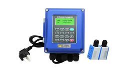 HYKO - Model 110 - Smart Wall Mount Clamp on Ultrasonic Flow Meter