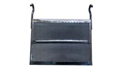 Remasn - Rectangular Iridium-Tantalum Coated Titanium Basket for Metal Plating