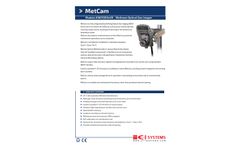 CI Sensing - Model MetCam - Continuous Optical Gas Imaging Systems - Datasheet