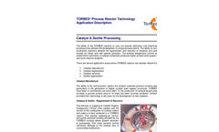 Application Description - Catalyst Regeneration, Recovery & Manufacture Brochure