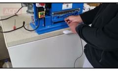 V-038M Wire Stripping Machine Test---Acce Machinery - Video