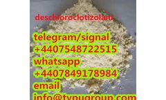 Deschloroclotizolam cas 612526-40-6 telegram/signal+4407548722515