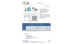 Cooling Water Chiller Oréade - Data Sheet