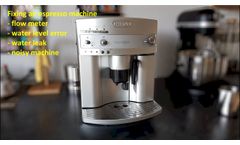 Hall Flow Sensor For Coffee Machine - Video