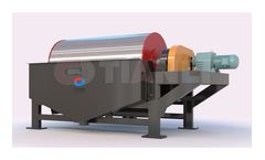 Tianli Magnet - Model CTS Series - Wet Drum Magnetic Separator
