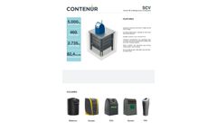 CONTENUR-Underground Container-Side Loading System SCV-Eng - Technical Data Sheet