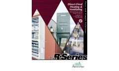 AbsolutAire - Model R-Series - Direct Fired Heating and Ventilating System - Brochure