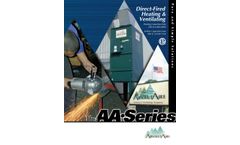 AbsolutAire - Model AA-Series - Direct Fired Heating and Ventilating System - Brochure