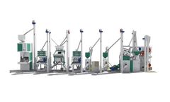 COYO - Full Automatic 1tph 20tpd Mini Rice Mill Plant