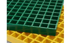 MOLDED FIBERGLASS FRP GRATING