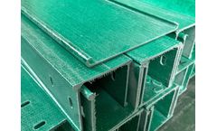 Hongwo - Fiber Reinforced Plastic (FRP) Trough Cable Tray for Heavy-Duty Cable Management
