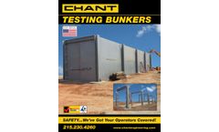 Hydrostatic Test Bunker Brochure