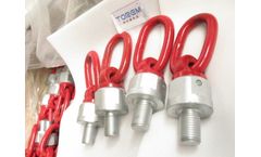 TOREM - Model TRM061 - Universal swivel lifting ring Lifting ring Mould lifting point M8