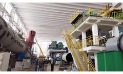 300,000 NPK Compound Fertilizer Production Line in Africa | Granulator Equipment Machinery 2024. - Video