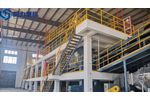 Double Roller Extrusion Granulator Pelleting Machine for NPK Compound Fertilizer Production Process. - Video